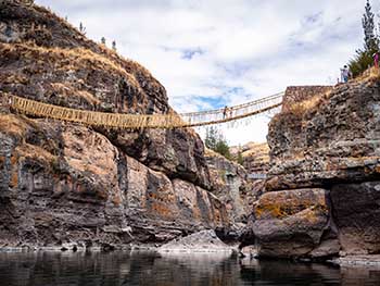 Desde Cusco: Puente Inca Qeswachaka trek día completo