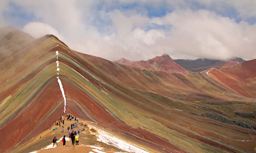 montaña colores